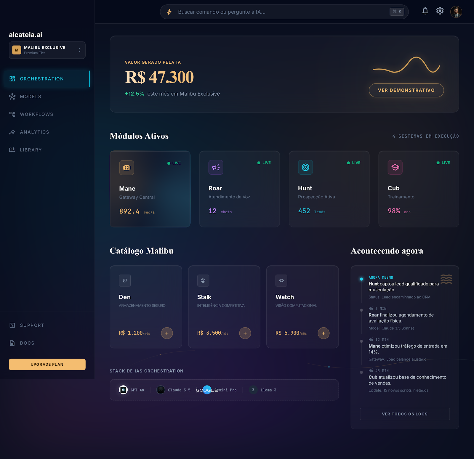 C01v4 Cockpit cliente